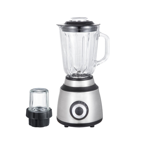 Tesla  Blender – 600W 1.6L Jar with 4 Stainless Steel Blades+ 250ml Grinder, European Quality, TSL-BL200