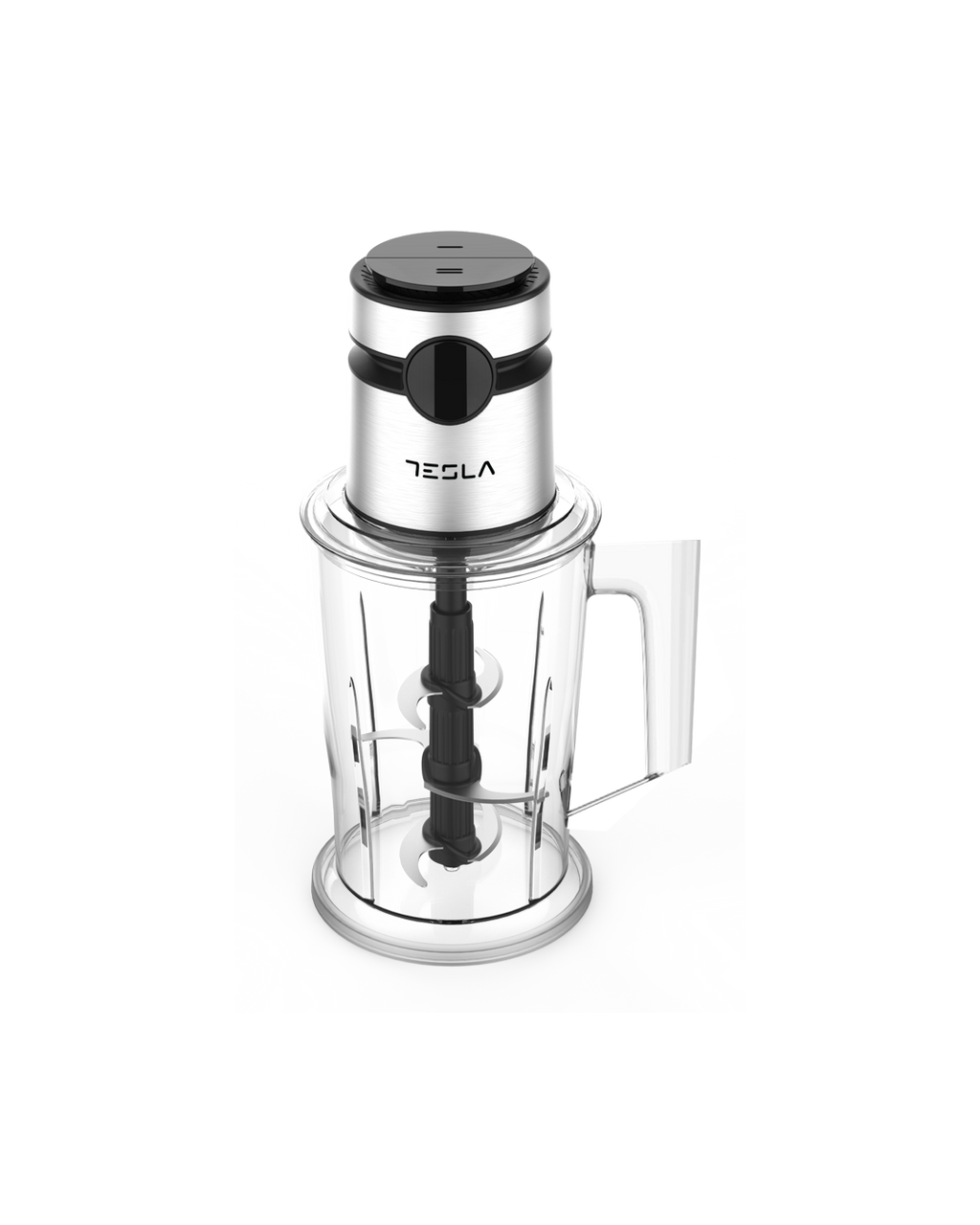 Tesla Chopper – 500W, 2L Bowl, 6-Blades, Stainless Steel, TSL-CH200