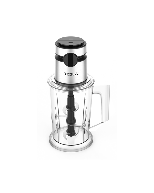 Tesla Chopper – 500W, 2L Bowl, 6-Blades, Stainless Steel, TSL-CH200